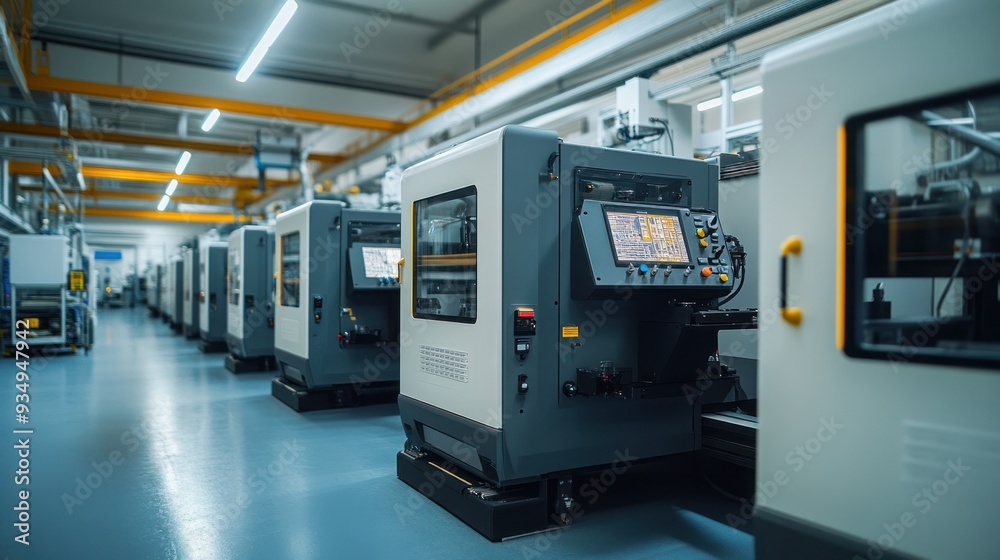 State-of-the-art manufacturing processes featuring advanced machinery and innovative techniques in a high-tech facility. State-of-the-art manufacturing processes featuring advanced machinery and innovative techniques in a high-tech facility.
