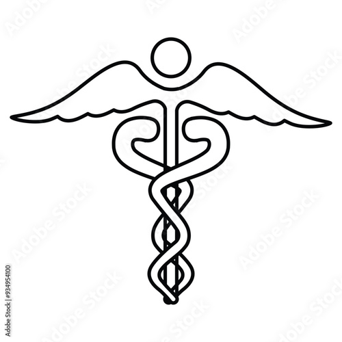 General Medicine Icon Design. Representing General Healthcare. Medicine. Medical Practice. Doctor. Vector icon.
