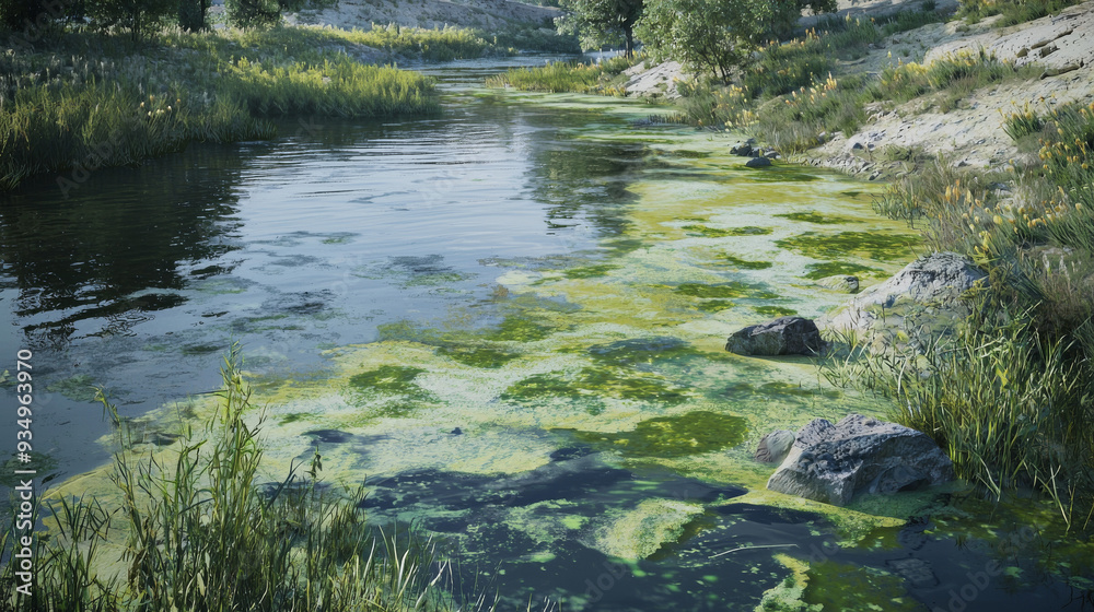 “Toxic Bloom: Pollution by Blue-Green Algae” “Toxic Bloom: Pollution by Blue-Green Algae”
