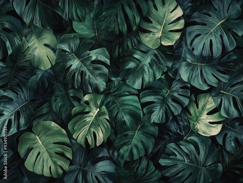 Green Leaves Close Up Green Leaves Close Up
