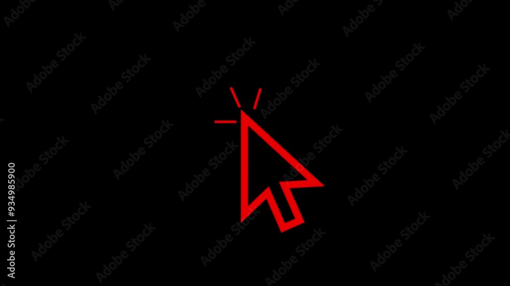 Mouse click symbol with spark isolated on green screen background. Pointer arrow cursor clicking. Web cursor clicking. Technology and internet icons. Mouse click symbol with spark isolated on green screen background. Pointer arrow cursor clicking. Web cursor clicking. Technology and internet icons.