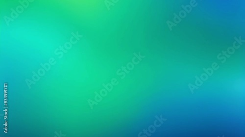 abstract neon Blue green winter background Blurred color gradient Defocused, motion