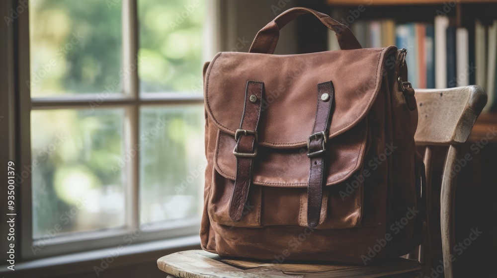 A convenient bag worn on the back for carrying books and supplies. Essential for school and travel.