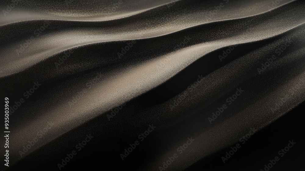 Naklejka premium Texture, silk, textiles, Waves, cloth, Light, pattern, blue, smooth, Design, soft, Illustration, Curve, Dark, wallpaper, Material, Space, vector, metal, Black, Art, texture, Pattern, texture, Abstract