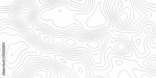 Seamless wave stipe line topography counter map. abstract sea mounted map area space geometric line technology topo landscape striped cartography map texture background.