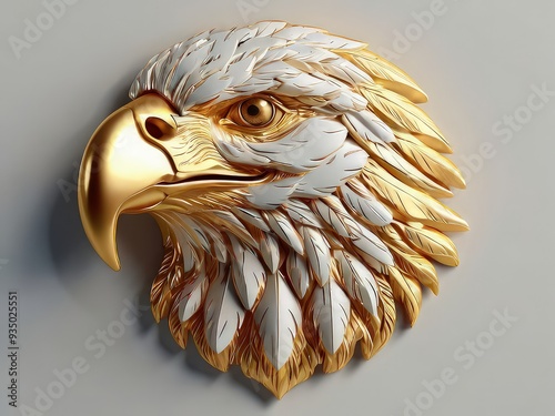 golden eagle head,eagle head logo isolated on white,head of an eagle logo,