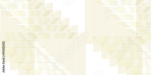  Gold summer gradient flow abstract background, diagonal line vector geometry digital thin tech line texture. seamless geometric diagonal stripe abstract gold luxury color vector carve pattern.
