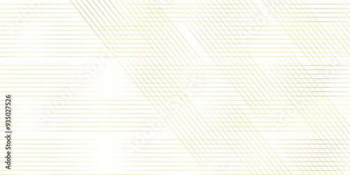  Gold summer gradient flow abstract background, diagonal line vector geometry digital thin tech line texture. seamless geometric diagonal stripe abstract gold luxury color vector carve pattern.