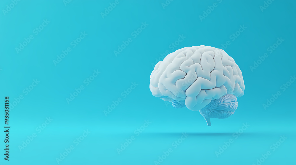 Simple brain background Simple brain background