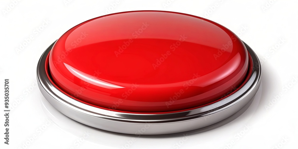 Bright red button that stands out with a glossy finish, red, button, vibrant, attention-grabbing, glossy, colorful, contrast Bright red button that stands out with a glossy finish, red, button, vibrant, attention-grabbing, glossy, colorful, contrast