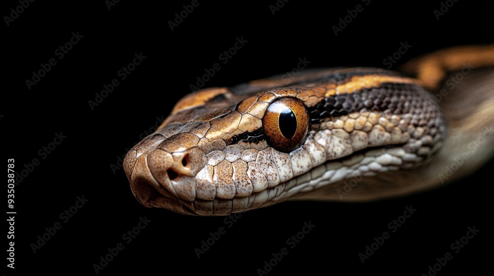 Close-up of a Snake's Head Close-up of a Snake's Head