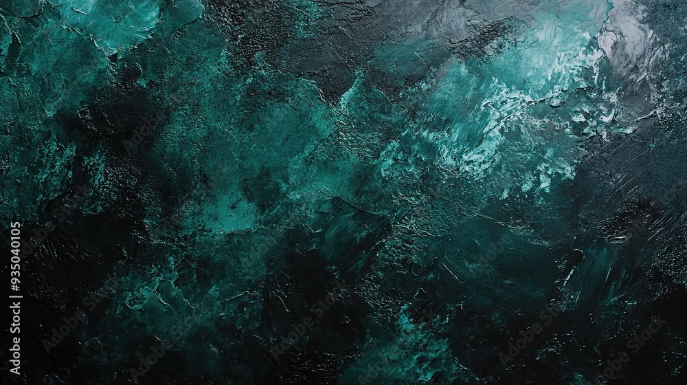 Abyssal Depths: A mesmerizing abstract texture of swirling teal and black, evoking the enigmatic beauty of the ocean's abyss. Abyssal Depths: A mesmerizing abstract texture of swirling teal and black, evoking the enigmatic beauty of the ocean's abyss.