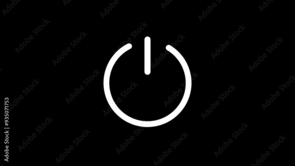 computer power baton on off icon illustration background. computer power baton on off icon illustration background.