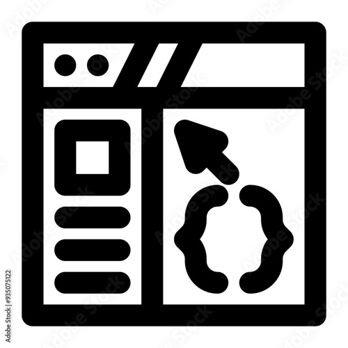 inspect element, website, web, css, front end, page source, inspect outline icon