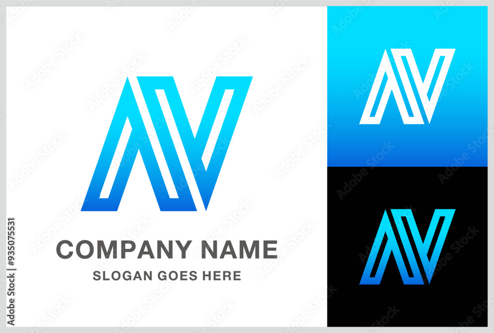 Monogram Letter N Business Company Stock Vector Logo Design Template
Monogram Letter N Business Company Stock Vector Logo Design Template