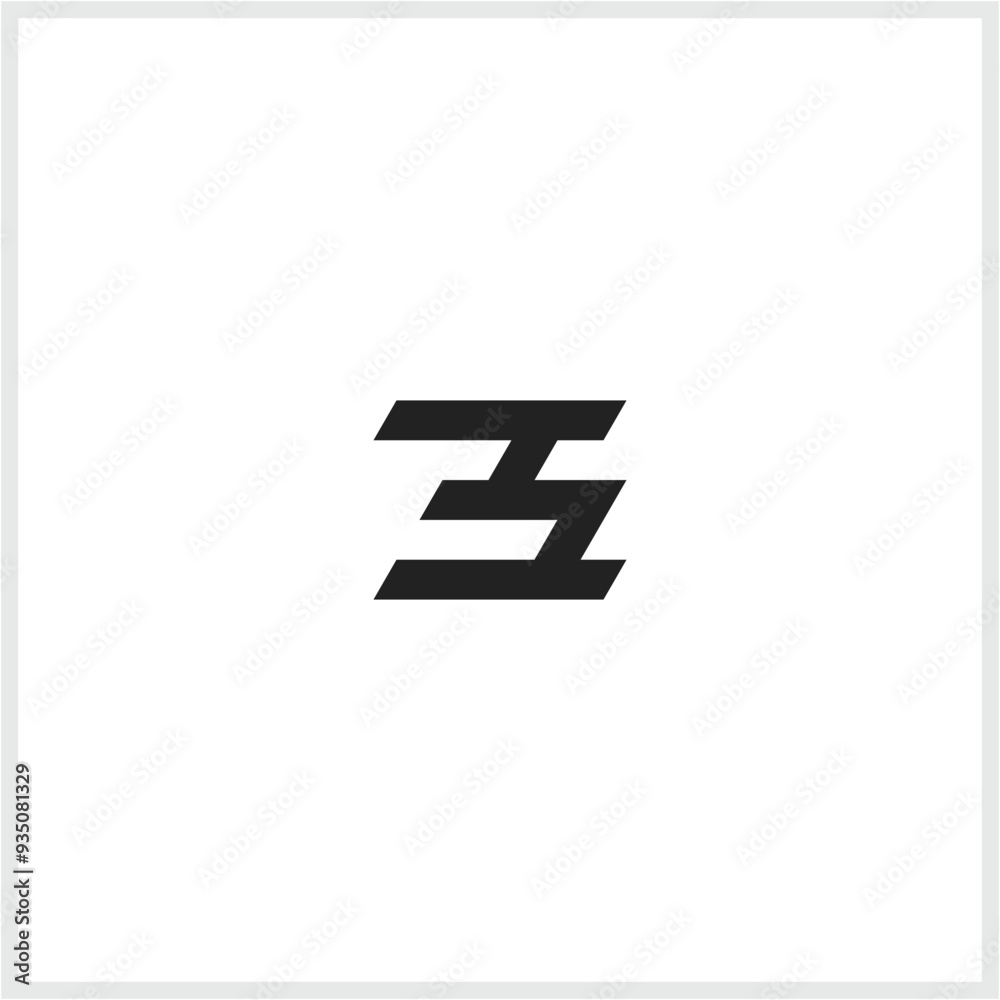 Modern and unique letter B initials logo design Modern and unique letter B initials logo design