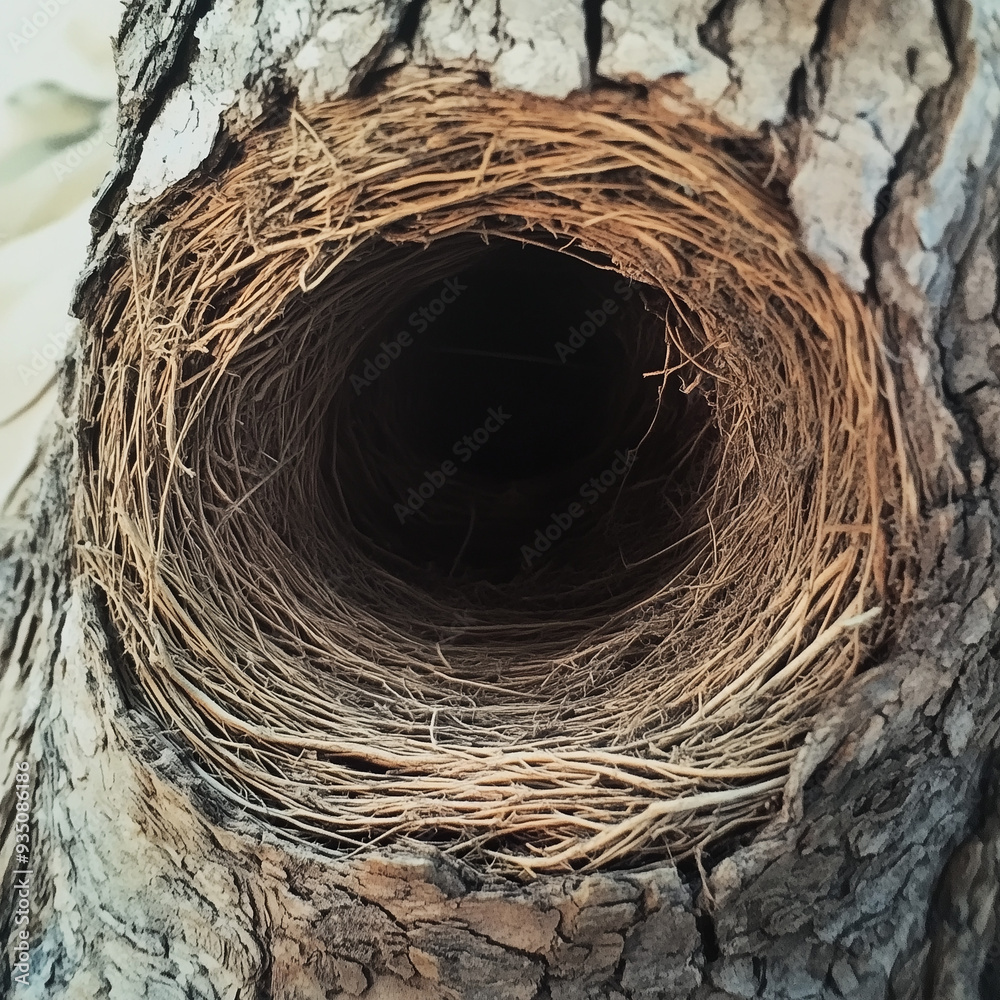bird nest on a tree bird nest on a tree