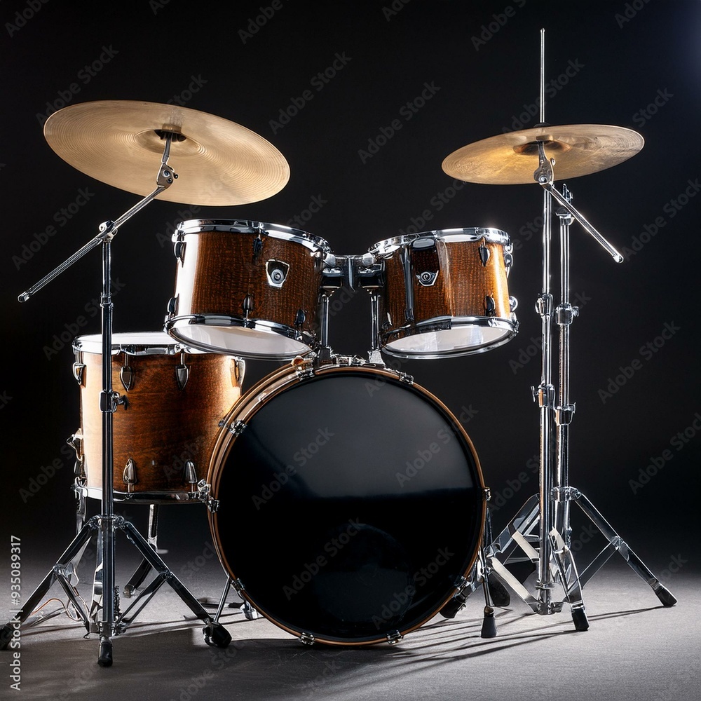 drum set, AI generated drum set, AI generated
