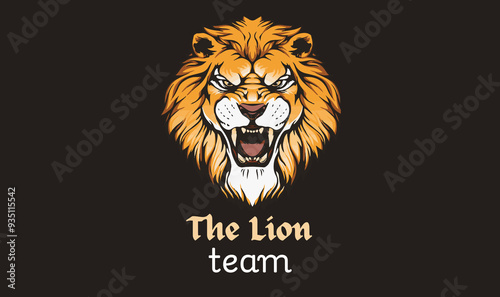  Lion logo , T-shirt logo , Team logo