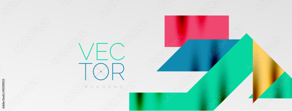 Dynamic lines and triangles. Vector Illustration For Wallpaper, Banner, Background, Card, Book Illustration, landing page