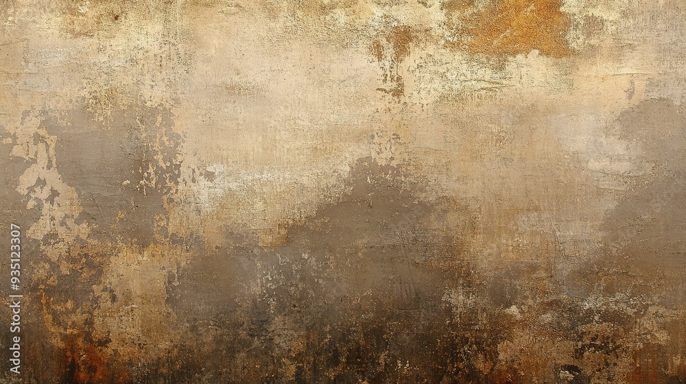 Ancient Tapestry: A high-resolution texture of a weathered wall, revealing layers of time and history in its faded hues and organic patterns. Ancient Tapestry: A high-resolution texture of a weathered wall, revealing layers of time and history in its faded hues and organic patterns.