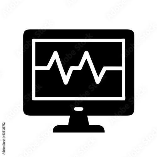 electrocardiogram ekg machines icon