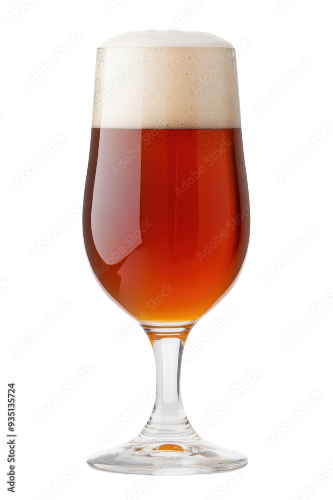 A refreshing glass of amber beer with a frothy head, perfect for casual gatherings and celebrations. A refreshing glass of amber beer with a frothy head, perfect for casual gatherings and celebrations.
