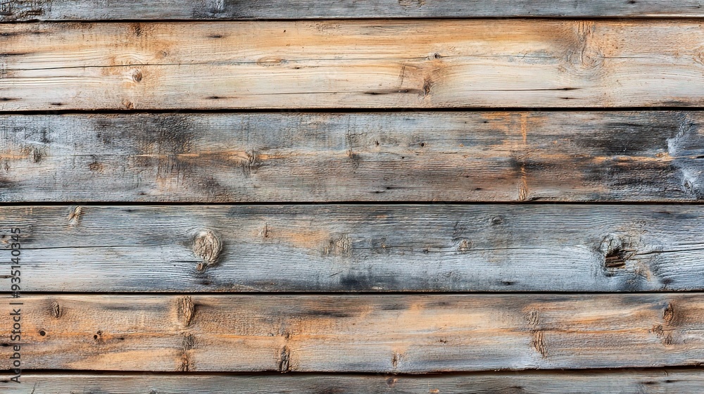 Obraz premium Rustic Elegance: Reclaimed Wood Wall Texture 