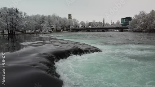 river in winter