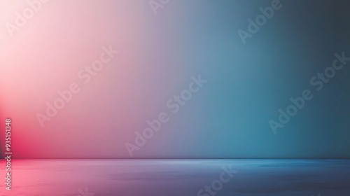Pink & Teal Gradient Studio Background 