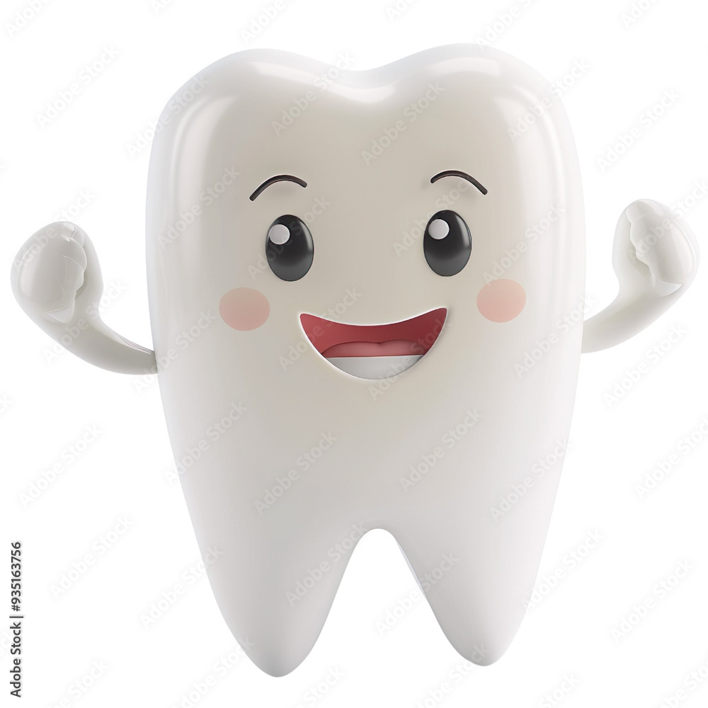 3d white people tooth, kid. Toy tooth isolated on a transparent background 3d white people tooth, kid. Toy tooth isolated on a transparent background