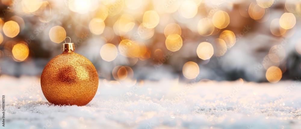 Fototapeta premium glowing string lights