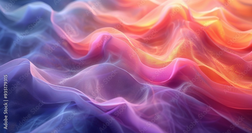 Fototapeta premium Colorful Abstract Fluid Art