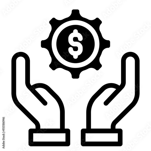 Circulation of money vector icon illustration.