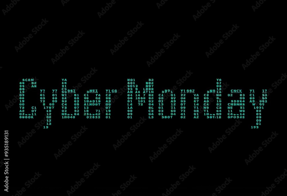 ASCII Art Logo A text based art piece forming the words Cyber Mo ASCII Art Logo A text based art piece forming the words Cyber Mo