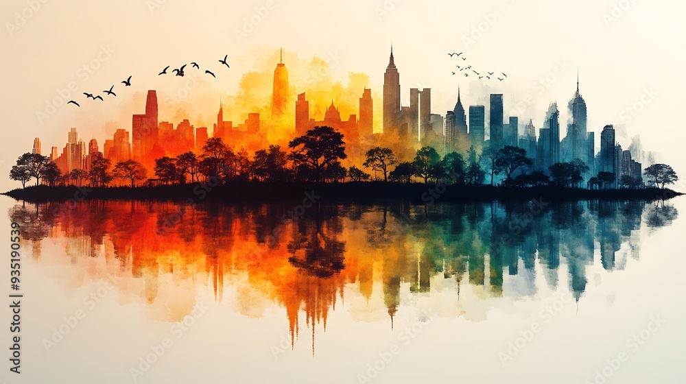 Infographic highlighting the role of biodiversity in sustainable development with visuals depicting the interconnectedness of ecosystems and the importance of protecting diverse species