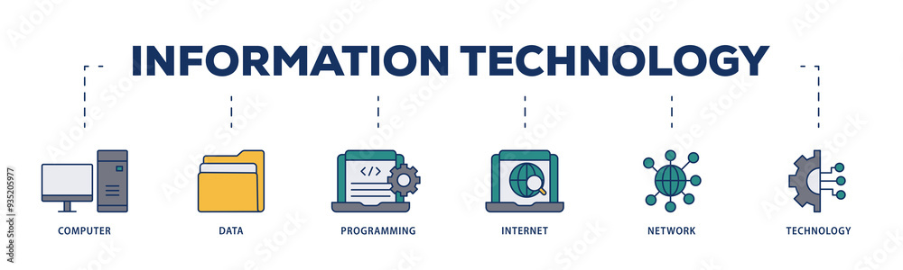 Information technology icons process structure web banner illustration of internet, technology, network, programming, data, computer icon png transparent background. Information technology icons process structure web banner illustration of internet, technology, network, programming, data, computer icon png transparent background.