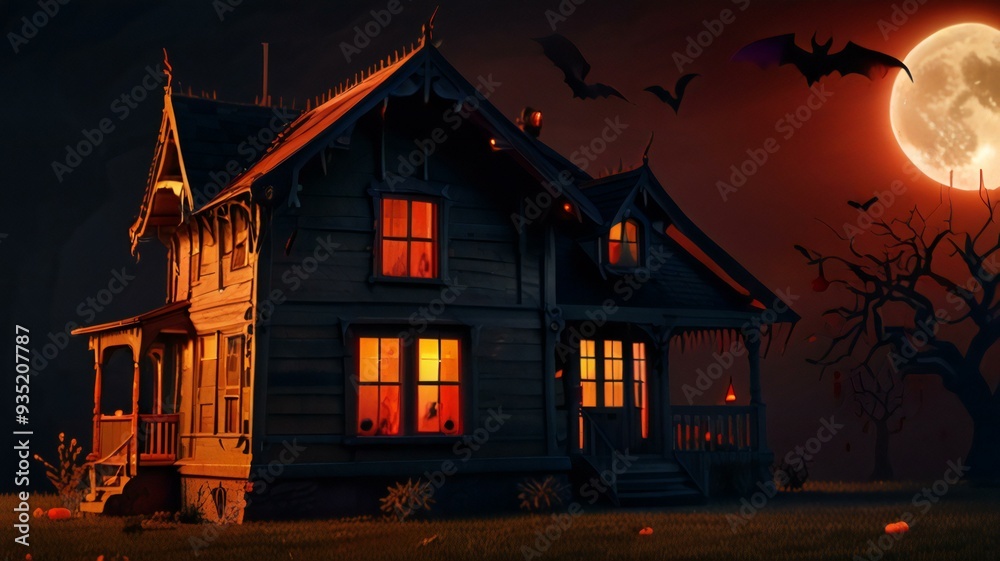haunted house in the woods haunted house in the woods