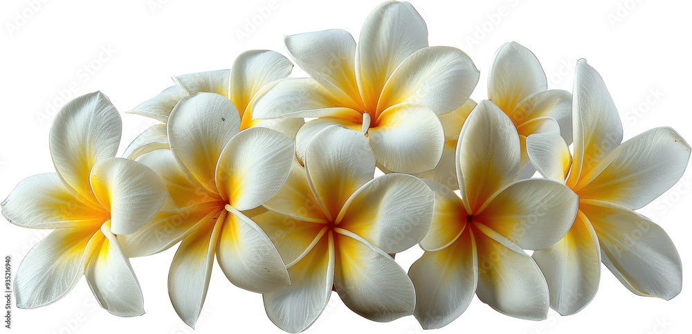 White & yellow flowers White & yellow flowers