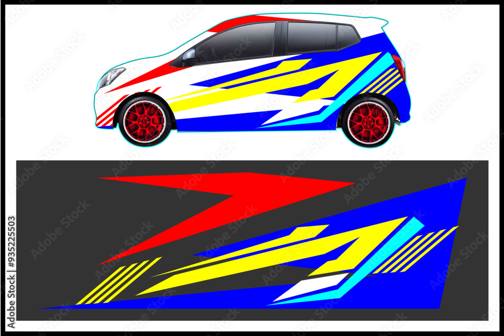 car wrap modern abstract design background car wrap modern abstract design background