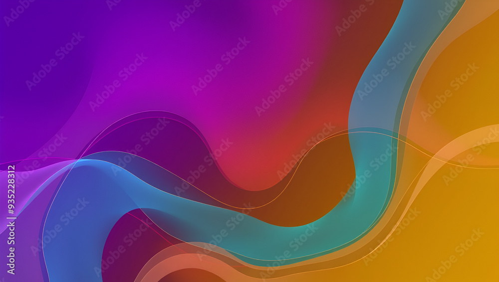 Panorama header with abstract organic lines as wallpaper Panorama header with abstract organic lines as wallpaper