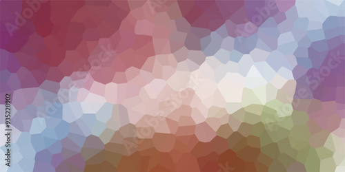 Abstract Seamless Multicolor Retro Mosaic Pattern and Quartz Crystal Pixel Diagram Background. for Fabric Printing, Website Background, Presentations, Brochures, and Luxury/Premium Packaging	
