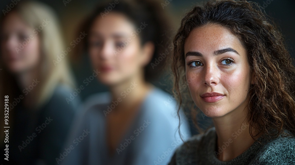 Emotional support group, focused conversation, empathetic faces, hyperrealistic, ultra HD, close-up, Emotional support group, focused conversation, empathetic faces, hyperrealistic, ultra HD, close-up,