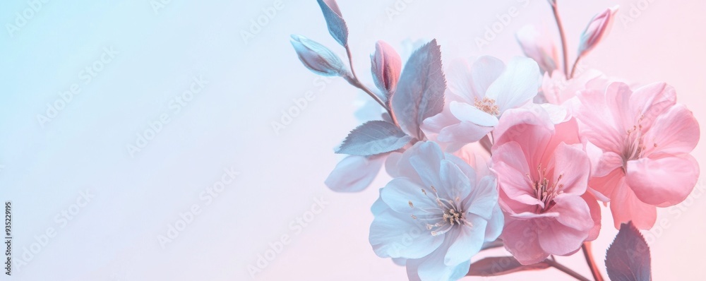 A gentle pastel gradient background adorned with a muted floral overlay. A gentle pastel gradient background adorned with a muted floral overlay.