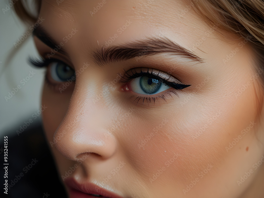 Fototapeta premium close up portrait of a woman