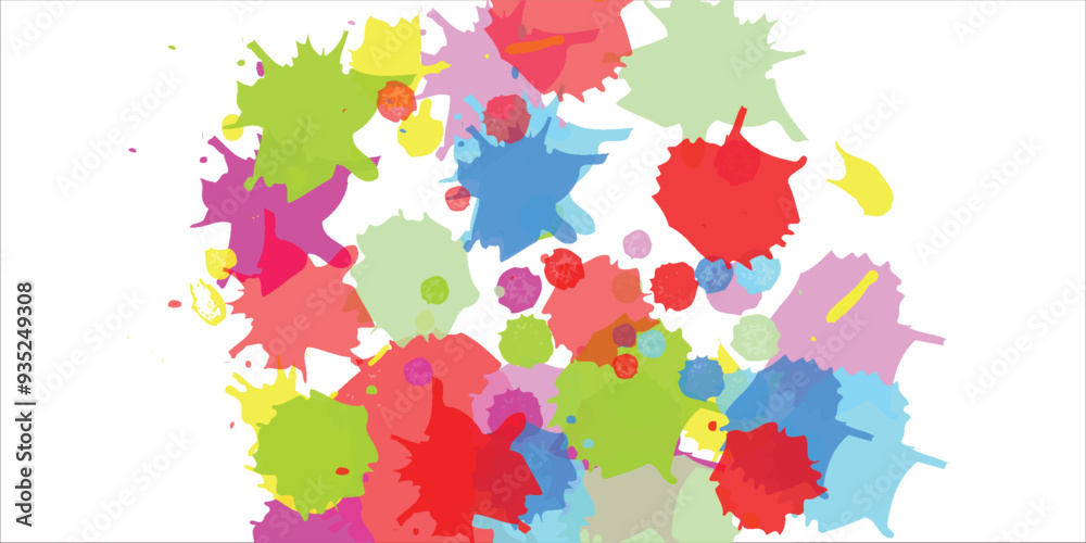 Dripping ink. Colorful spots of paint. Floating oil blots. Colorful paint dripping isolated on white Dripping ink. Colorful spots of paint. Floating oil blots. Colorful paint dripping isolated on white