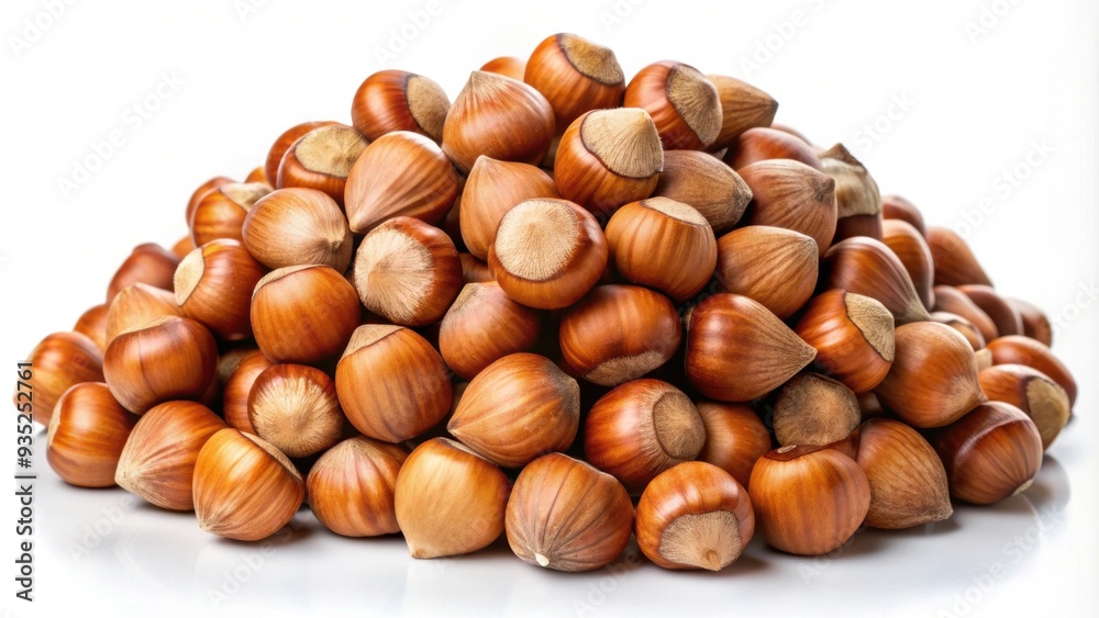 A pile of fresh hazelnuts, hazelnuts, nuts, food, healthy, organic, natural, texture, brown, shell, snack, close-up A pile of fresh hazelnuts, hazelnuts, nuts, food, healthy, organic, natural, texture, brown, shell, snack, close-up