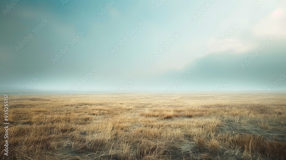 Softly blurred natural landscape with an open sky for text Softly blurred natural landscape with an open sky for text