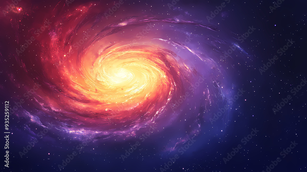 Abstract cosmic background Abstract cosmic background