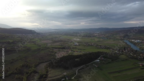 view of the mountains